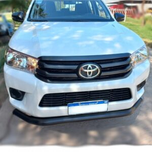 DEFENSA BAJA NEGRA TOYOTA HILUX CABINA SIMPLE/DOBLE MOD. 16-20 - SW4 16-20 (DBN109)