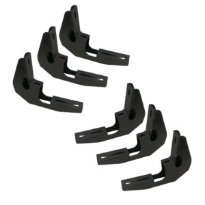 SOPORTES ESTRIBOS BLACKTREND CHEVROLET SILVERADO CABINA DOBLE MOD. 25-> (SEA162)