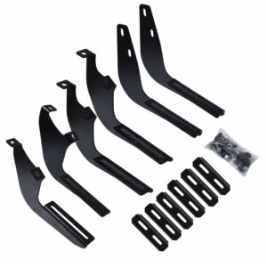SOPORTES ESTRIBOS BLACKTREND FIAT TITANO MOD. 25-> / RAM DAKOTA MOD. 26-> (SEA163)