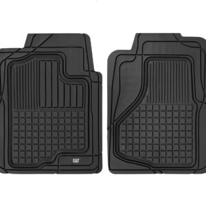 ALFOMBRA UNIVERSAL RECORTABLE PARA VEHICULO 2 PIEZAS (CAMT-150-BK)
