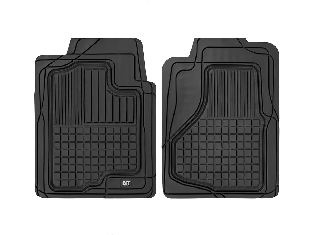 ALFOMBRA UNIVERSAL RECORTABLE PARA VEHICULO 2 PIEZAS (CAMT-150-BK)