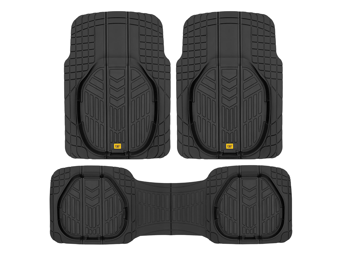 CUBRE ALFOMBRA PRO UNIVERSAL PARA VEHICULO RECORTABLE 3 PIEZAS (CAMT-9113-BK)